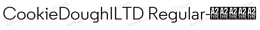 CookieDoughILTD Regular字体转换